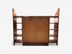 Eugene Printz French Art Deco Mahogany Rare Bookcase France 1930s - 4027414