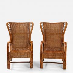 Eugenia Alberti Reggio Pair of armchairs for Ciceri Italy - 3728616