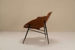 Eugenio Gerli Eugenio Gerli Model 126 Lounge Chairs for Societ Compensati Curvi Italy 1950s - 2947836