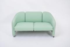 Eugenio Gerli Italian Mid Century Modern Two seater sofa D142 by Eugenio Gerli for Tecno - 2243933