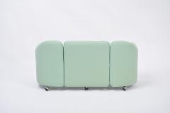 Eugenio Gerli Italian Mid Century Modern Two seater sofa D142 by Eugenio Gerli for Tecno - 2243935