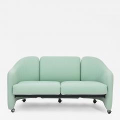 Eugenio Gerli Italian Mid Century Modern Two seater sofa D142 by Eugenio Gerli for Tecno - 2249968