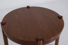 Eugenio Gerli Osvaldo Borsani Round Wooden Coffee Table by Osvaldo Borsani - 3671540