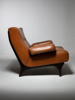Eugenio Gerli P73 Sir Lounge Chair by Eugenio Gerli for Tecno - 4727065