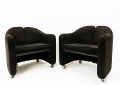 Eugenio Gerli Pair of Mid Century Modern PS 142 Armchairs by Eugenio Gerli for Tecno - 2565859