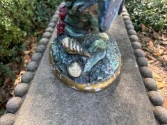 Eugenio Pattarino Italian Glazed Porcelain Fish Sculpture - 4460065