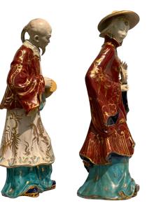 Eugenio Pattarino MID CENTURY ITALIAN CERAMIC ASIAN FIGURES BY EUGENIO PATTARINO - 4646128