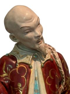Eugenio Pattarino MID CENTURY ITALIAN CERAMIC ASIAN FIGURES BY EUGENIO PATTARINO - 4646130