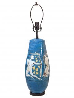 Eugenio Pattarino Modern Blue Lamp - 2158501