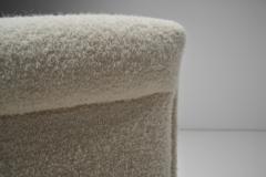 European Armchair in White Upholstery Europe 20th Century - 4142709