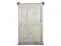 European Bohemian Antique Folk Art Floral Painted Armoire Wardrobe Cabinet - 1180718