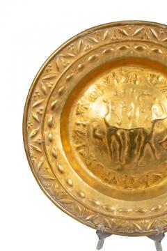 European Brass Alms Plate - 4139773