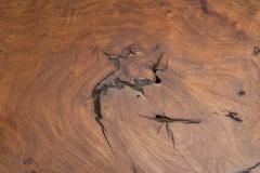 European Brutalist Elm Coffee Table Europe ca 1960s - 4216491