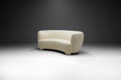 European Cabinetmaker Upholstered Three Seater Sofa Europe ca 1940s - 2977258