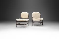 European Easy Chairs Upholstered in Sheepskin Europe ca 1950s - 3118227