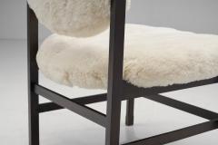 European Easy Chairs Upholstered in Sheepskin Europe ca 1950s - 3118232