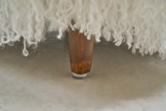 European Easy Chairs in Lush Shearling Europe 1950s - 3460489