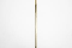 European Mid Century Modern Brass Ceiling Lamp with Leaf Motif Europe ca 1950s - 3102997