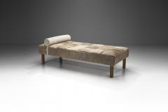 European Mid Century Modern Daybed in Pony Hide Europe ca 1950s - 2626984