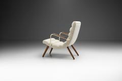 European Mid Century Modern Lounge Chair Europe 1950s - 2353246