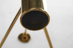 European Modern Wall Sconces in Brass Bubble Glass Europe ca 1950s - 3159541