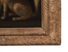 European Oil On Canvas Of Two Spaniels - 4141190