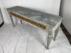 European Painted Console made with 18th Century Gilt Fragment - 4347939