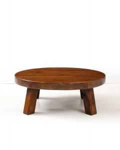 European Pine Monumental Coffee Table France c 1960 - 3813755