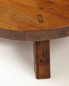 European Pine Monumental Coffee Table France c 1960 - 3813764