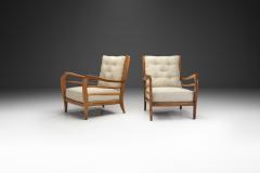 European Spindle Back Lounge Chairs Europe ca 1960s - 2623668