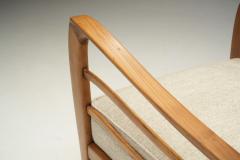 European Spindle Back Lounge Chairs Europe ca 1960s - 2623674