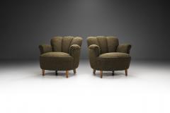 European Upholstered Art Deco Lounge Chairs Europe 1930s - 3380261
