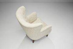 European Upholstered Lounge Chair Europe ca 1950s - 2550508