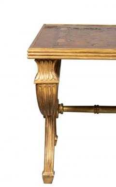 European Walnut And Giltwood Coffee Table - 4145183