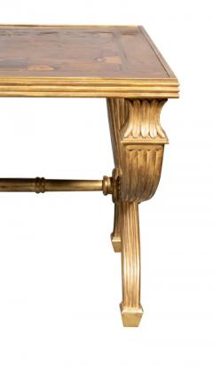 European Walnut And Giltwood Coffee Table - 4145185