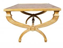 European Walnut And Giltwood Coffee Table - 4145187