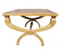 European Walnut And Giltwood Coffee Table - 4145198