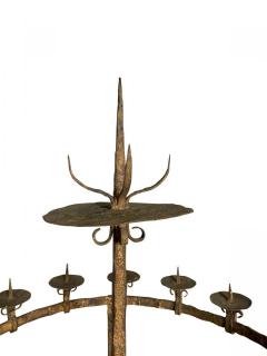 European Wrought Iron Torch re - 3768683