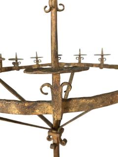 European Wrought Iron Torch re - 3768684
