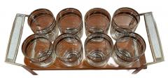Eva Zeisel for Federal Glass Co Vintage Stockholm Radiobar Style Barware Set - 4134495