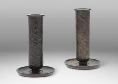 Evan Jensen Pair of Antika Candle Holders by Evan Jensen - 4035492