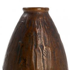 Evan Jensen Petite Vase with Organic Modeling in Bronze by Evan Jensen - 2794881