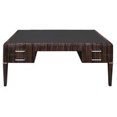 Evan Lobel Lobel Originals Desk in Macassar Ebony with Leather Top Made to Order - 1543508