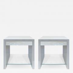 Evan Lobel Lobel Originals Pair of Pearl Front Bedside Tables  - 1601891