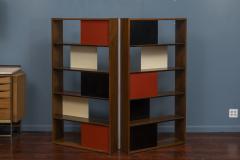 Evans Clark Evans Clark Glenn of California Folding Bookcase Display Shelf Room Divider - 3307954