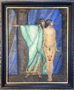 Ewald Dahlskog Herod and Salome by Ewald Dahlskog Swedish 1894 1950  - 4155636