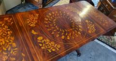 Exceptional 18C Dutch Regency Marquetry Sofa Table - 2531726