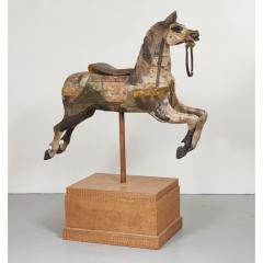 Exceptional 19th c Chahut Carousel Horse with Original Paint - 2507040