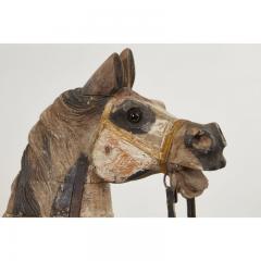 Exceptional 19th c Chahut Carousel Horse with Original Paint - 2507042