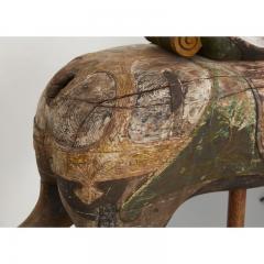 Exceptional 19th c Chahut Carousel Horse with Original Paint - 2507047
